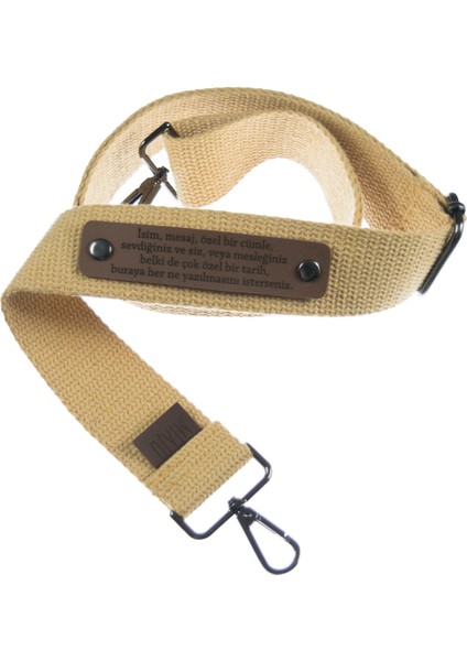 Hardal Renk, Kişiye Özel Çanta Kayışı, 220 Cm Uzun Ve Dayanıklı Tasarım, Hediye Renkli Çanta Askısı