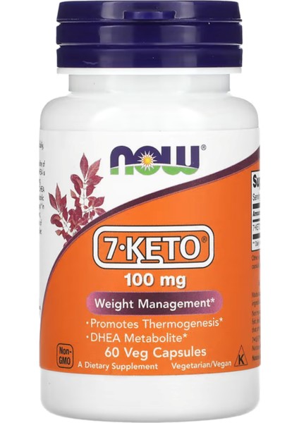 Foods, 7-Keto, 100 Mg, 60 Veg Capsules
