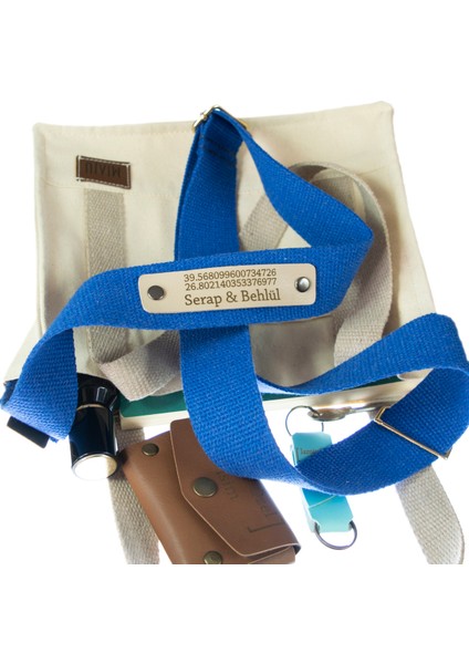 Koyu Mavi Renk, Kişisel Seçimlerinizi Yansıtan Adınıza Özel Çanta Askısı, 200 Cm Yedek Omuz Kayışı fırsatları