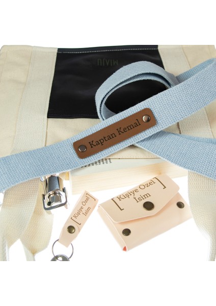 Açık Mavi Renk, Şık Giyinenler İçin İsme Özel Çapraz Çanta Askısı, 140 Cm Hediyelik Seçenek fırsatları