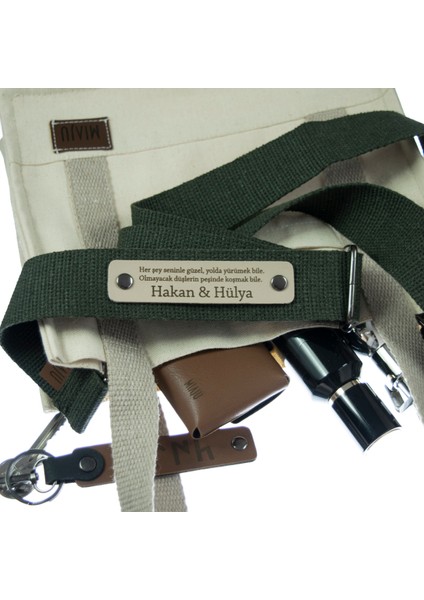 Koyu Yeşil Renk, Kurumsal k, Kişiselleştirilebilir Çanta Askısı, 120 cm Unisex Kullanım fırsatları