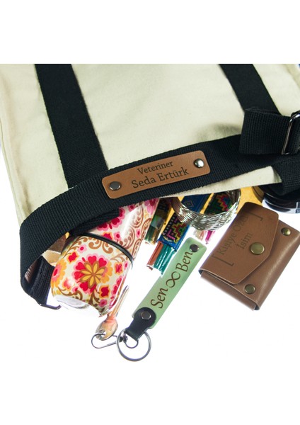 Siyah Renk, Kişiye Özel Öğrenci Çanta Kayışı, 120 Cm, Ayarlanabilir Uzunluk, Metal Aksamlı fiyatları