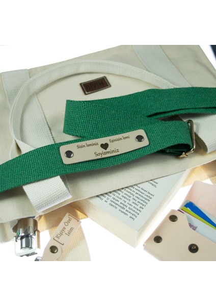 Yeşil Renk, Ressamlara Özel Sürpriz Hediyelik Kişiye Özel Omuz Askısı, 180 Cm, Tasarım Hediye fırsatları