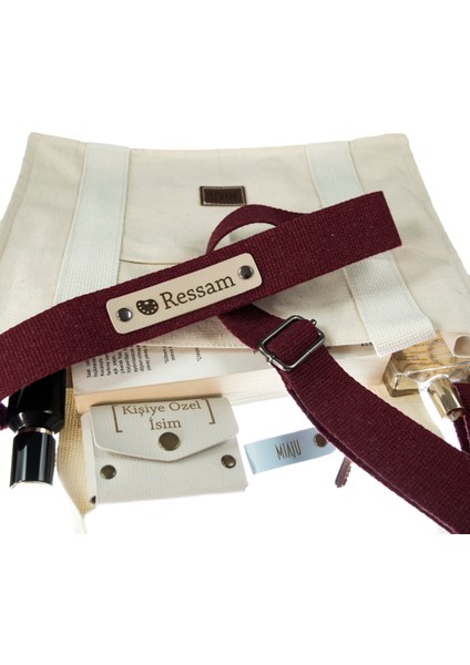 Bordo Renk, Hemşireler İçin Kişiselleştirilebilir Çanta Askısı, 160 Cm, Unutulmaz Hediye Seçeneği fırsatları