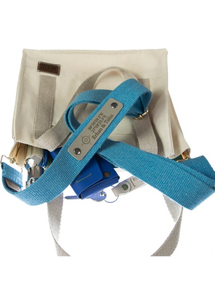 Mavi Renk, Anlamlı Bir Yazı Yazılabilinen Çanta Kayışı, 220 Cm Günlük Ve Özel Kullanıma Uygun fırsatları