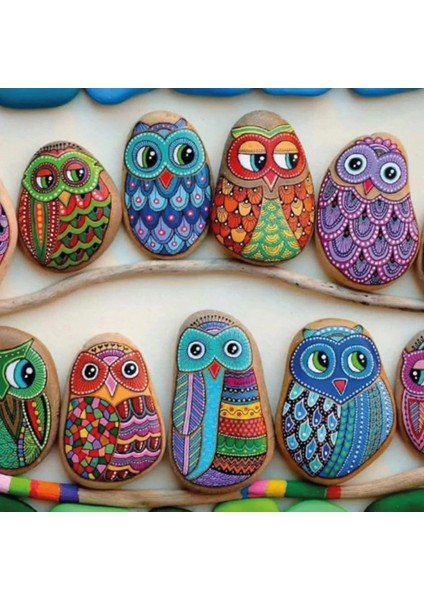 5307 Kumtoys Taş Boyama - Stone Painting / +6 Yaş