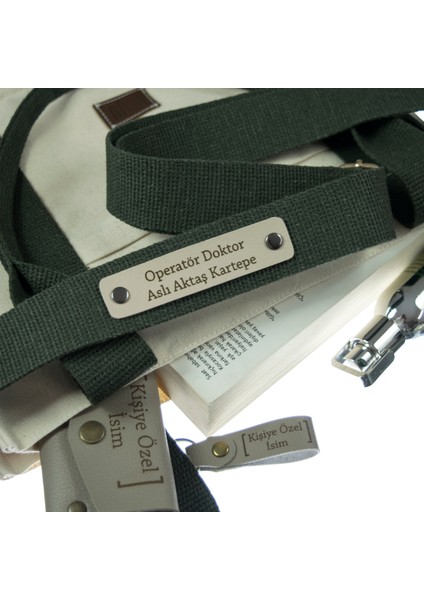 Koyu Yeşil Renk, Kişiye Özel Müzik Öğretmenleri İçin Kullanışlı Çanta Askısı Tasarımı, 120 Cm fiyatları