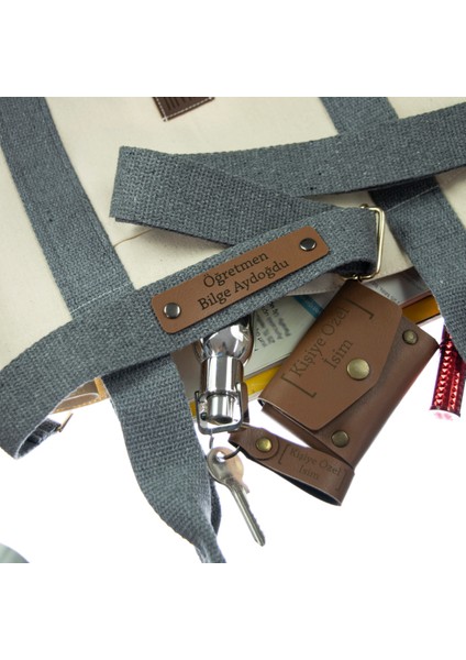 Gri Renk, Kanvas Çantalar Için Kişiye Özel, 180 Cm, Omuz Askısı, Arkadaşına Benzersiz Hediye fırsatları