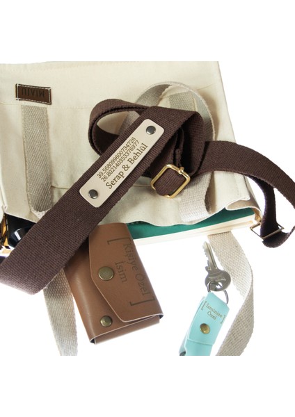 Koyu Kahve Renk, Zamansız Tasarım Unisex Çanta Kayışı, 220 Cm Şık İsme Özel Hediyelik Seçenek fiyatları