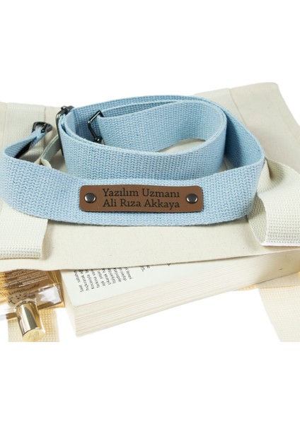 Açık Mavi Renk, İsminize Özel Laptop Çanta Askısı, 220 Cm Modern Ve Şık, Adınıza Özel Omuz Askısı fırsatları