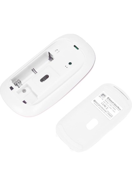 Npo S407 Tablet 8" Uyumlu Kablosuz Bluetooth Pilli Optik Mouse - Pembe