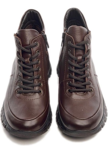 Hakiki Deri Fermuarlı Kadın Bot modelleri