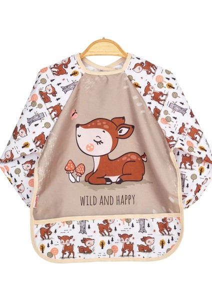 Ceylan Desen 4'lü Set Eko Sıvı Geçirmez Aktivite ve Mama Önlüğü Kendi Kutusunda 6-24 Ay fiyatları