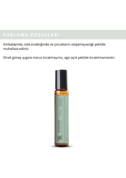 Nane Okaliptus Uçucu Yağ Aromaterapi Roll 10 ml