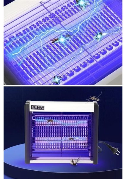 Sivrisinek Savar Için Mor Işıklı Uv Asılabilen Kovucu Uzun Sessiz Cihaz 4W