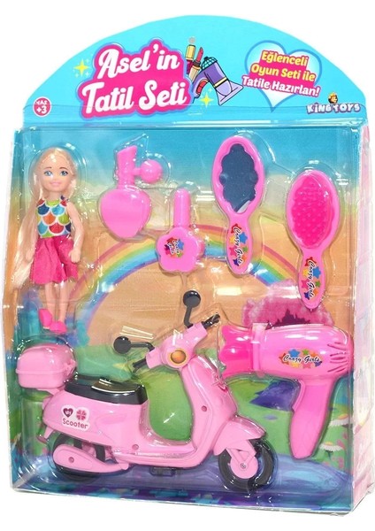 ASL-1030 King Toys, Asel'in Tatil Seti ve Scooterı