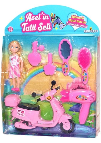 ASL-1030 King Toys, Asel'in Tatil Seti ve Scooterı