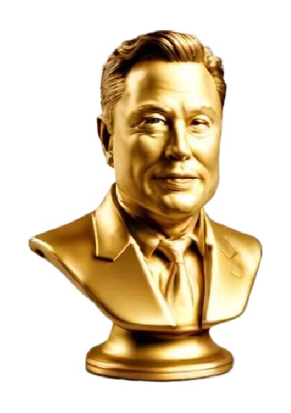 Elon Musk Büst