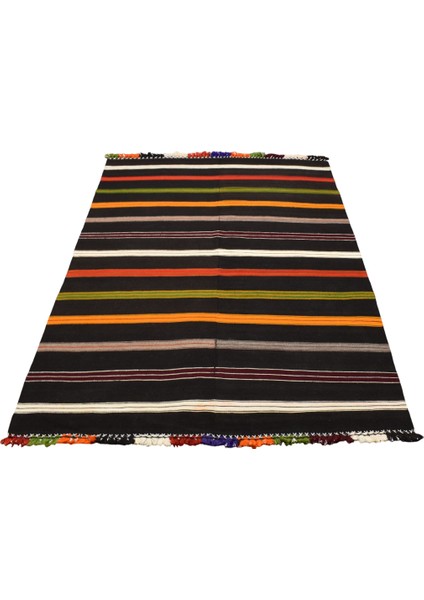 El Dokuma Seçkin Otantik Sivas Şal Perde Yün Kilim 5440