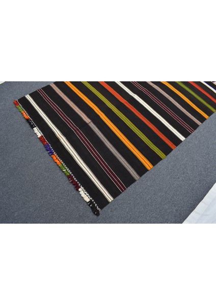 El Dokuma Seçkin Otantik Sivas Şal Perde Yün Kilim 5440