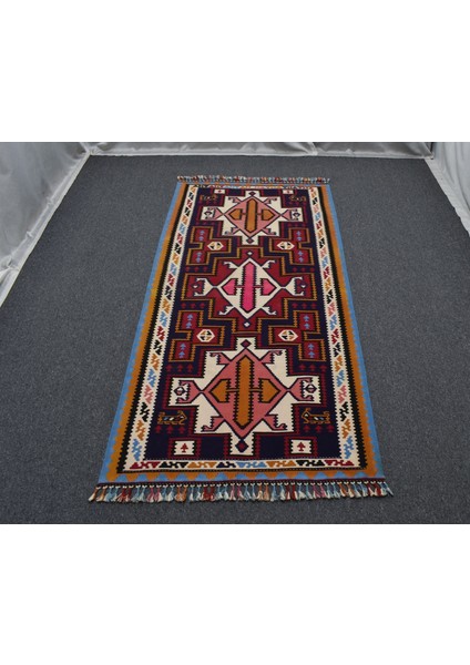 Yeni El Dokuma Zarif Persian Iran Şiraz Yün Kilim 5460 modelleri