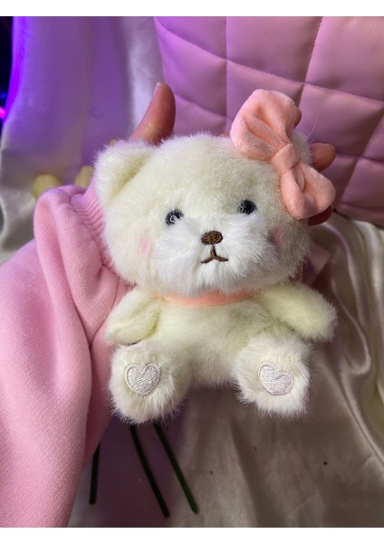 Sevimli Peluş Anahtarlık,çanta Süsü Sevgililer Günü Komsept Hediyelik Ayıcık