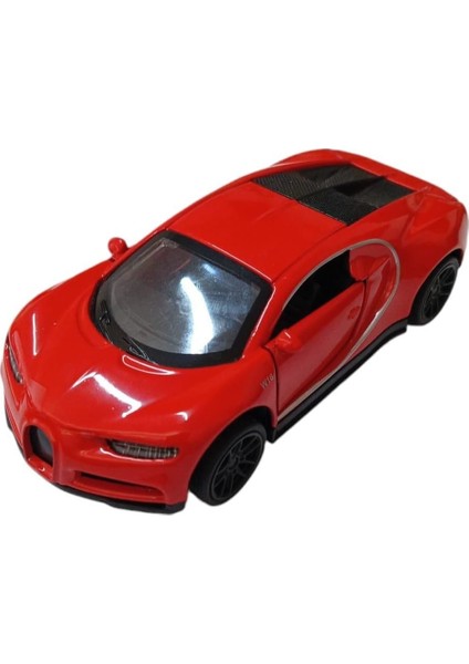 Çek Bırak Metal Araba - 4311F - Kırmızı