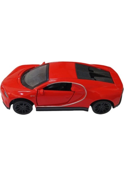 Çek Bırak Metal Araba - 4311F - Kırmızı