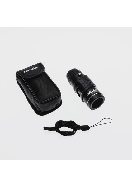 Nıkula 7x18 Avuç Içi Kauçuk Kaplamalı Hd Optik, Cepte Taşınan Mini Monoküler Dürbün