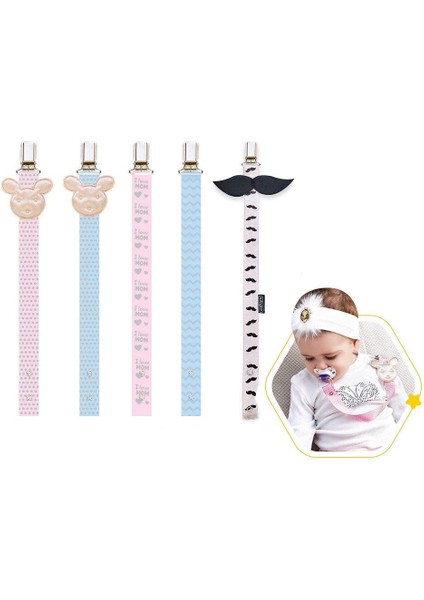 Babyjem Emzik Tutacağı Desenli 427 Mavi Ayıcık fiyatları