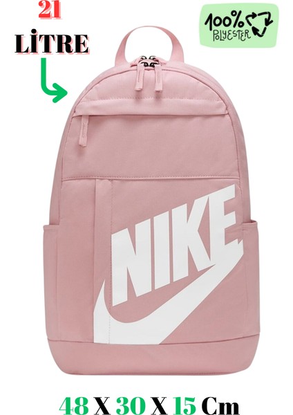 Zeniflare Nk Elemental Backpack 21L Unisex Sırt Çantası DD0559-630-PEMBE