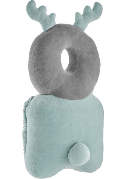 Babyjem Bebek Melek Kanadı Koruma Yastığı 527 Yeşil Kadife