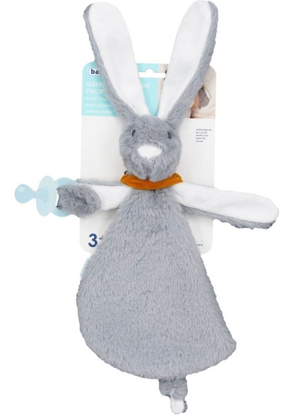 Babyjem Emzik Askılı Tavşan Uyku Arkadaşı 813 Gri
