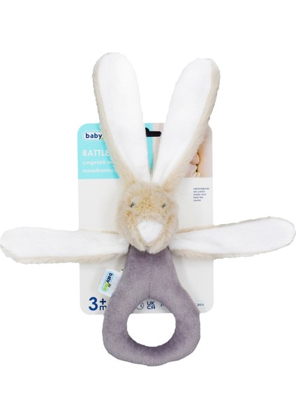 Babyjem Tutmalı Peluş Mini Tavşan 842 Taş