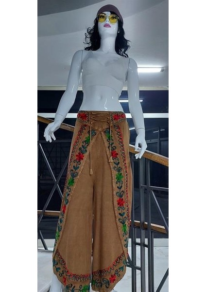 Otantik Nakış İşlemeli Harem Şalvar Pantolon (100 CM)