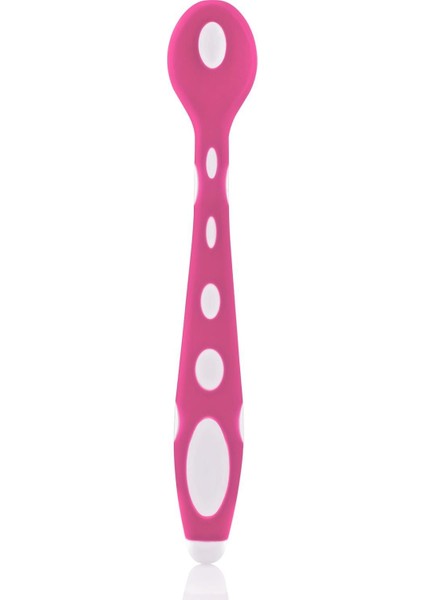 Babyjem Silikon Mama Kaşığı 563 Pembe Mor