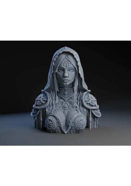 Necromancer Kadın Figürü