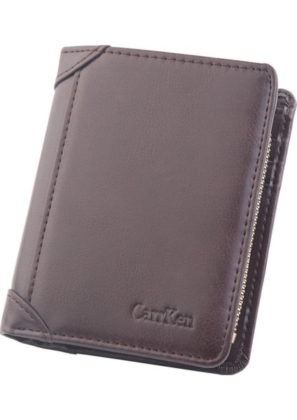 Hengsheng Erkek Cüzdan Kısa Cüzdan Erkekler Erkek Dolar Klip Retro Kart Paketi Aliexpress Wallet Men (Yurt Dışından)