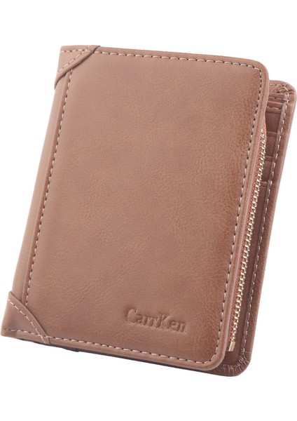 Hengsheng Erkek Cüzdan Kısa Cüzdan Erkekler Erkek Dolar Klip Retro Kart Paketi Aliexpress Wallet Men (Yurt Dışından)