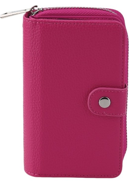 Çeşitli Iphone 5s Üstü Için Lüks Fermuarlı Cüzdan Manyetik Deri Kılıf Kapağı (Yurt Dışından)