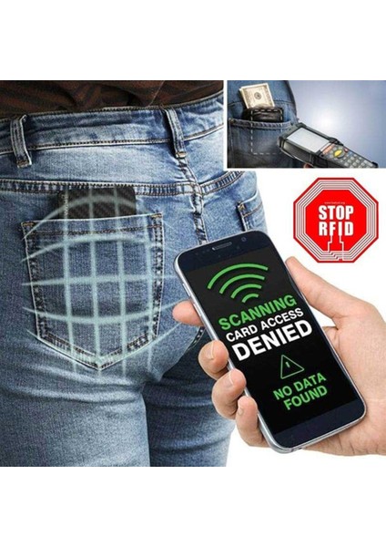 Rfıd Pop Up Kredi Kartı Tutucu Cüzdan Çok Yuvalı Güvenlik Engelleme Kartı Kılıfı (Yurt Dışından)