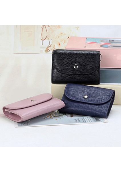 Pu Deri Bozuk Para Cüzdanı Mini Büyük Kapasiteli Para Çantası Kafa Katmanı Inek Derisi Çok Fonksiyonlu Kartvizit Çantası Kırmızı (Yurt Dışından) modelleri