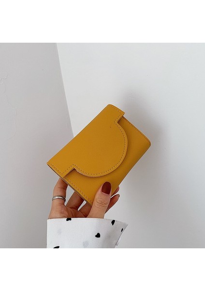 Kadın Cüzdan Kadın Deri Katlanır Bozuk Para Cüzdanı Çile Küçük Cüzdan Vintage Moda Bayan Cüzdanı Kredi Kartları Sahipleri (Yurt Dışından)