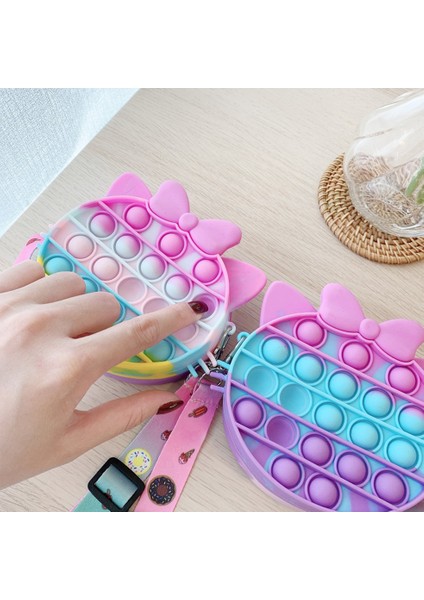 Omuz Çantası Oyuncak Dekompresyon Itme Kabarcık Sıkıştırma Oyuncakları Eğlenceli Fidget Oyuncaklar (Yurt Dışından) indirimleri