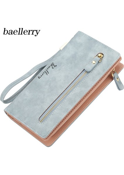 Baellerry Vintage Para Çantası Telefon Debriyaj Cuzdan Bayan Kadın Deri Kadın Çanta Fermuar Uzun Kart Tutucu Bayanlar Cüzdan Bayan Cüzdan (Yurt Dışından) modelleri