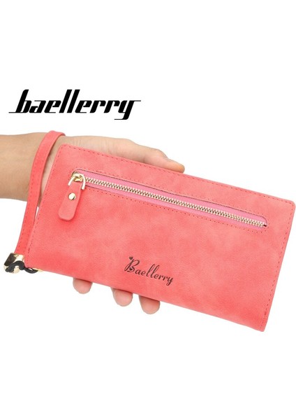 Baellerry Vintage Para Çantası Telefon Debriyaj Cuzdan Bayan Kadın Deri Kadın Çanta Fermuar Uzun Kart Tutucu Bayanlar Cüzdan Bayan Cüzdan (Yurt Dışından) indirimleri