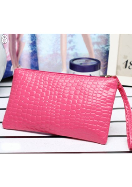 Microgood Kadın Moda Deri Çanta Mini Çanta Nakit Para Depolama Uzun Cüzdan (Yurt Dışından)