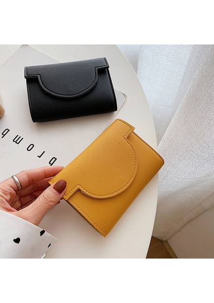 Kadın Cüzdan Kadın Deri Katlanır Bozuk Para Cüzdanı Çile Küçük Cüzdan Vintage Moda Bayan Cüzdanı Kredi Kartları Sahipleri (Yurt Dışından)