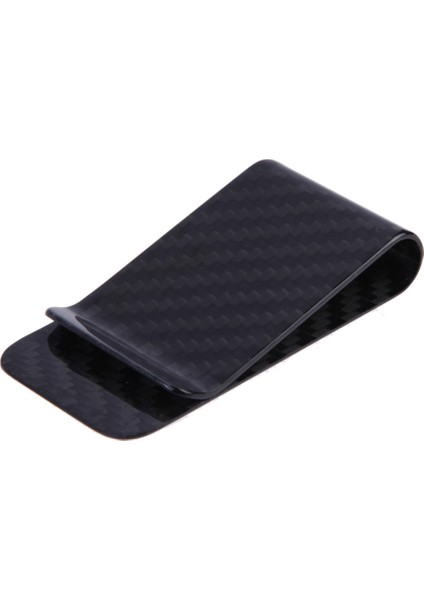 Microgood Karbon Fiber Doku Cüzdan Çanta Para Kesme Makinesi Cep Kredi Kartı Nakit Tutucu (Yurt Dışından)