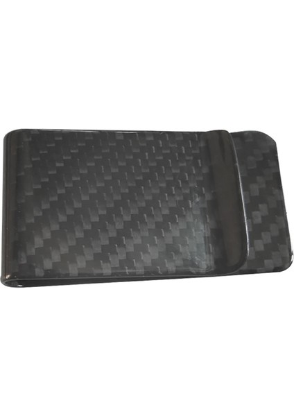 Microgood Karbon Fiber Doku Cüzdan Çanta Para Kesme Makinesi Cep Kredi Kartı Nakit Tutucu (Yurt Dışından)